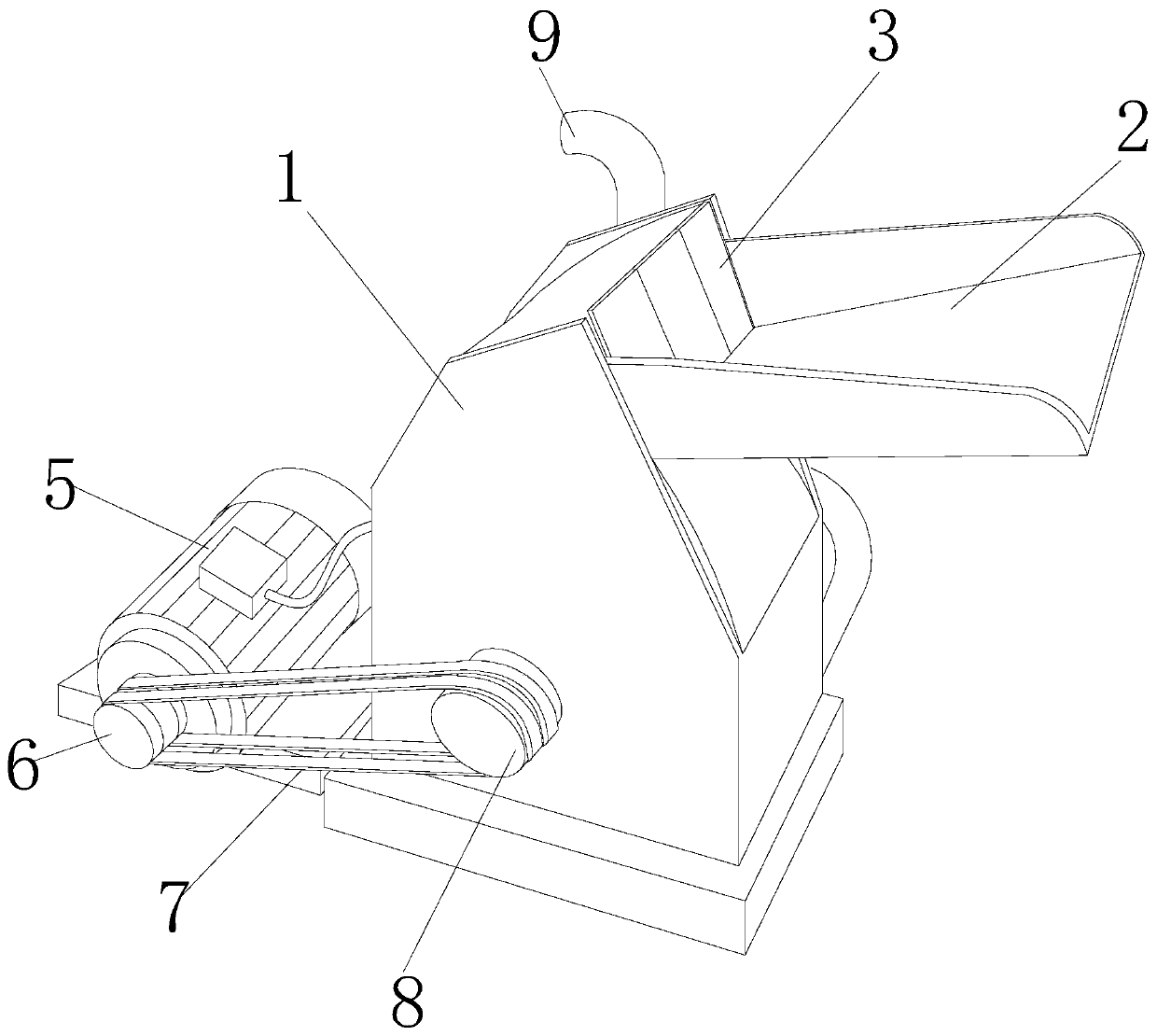 Crushing equipment for feed manufacturing and processing