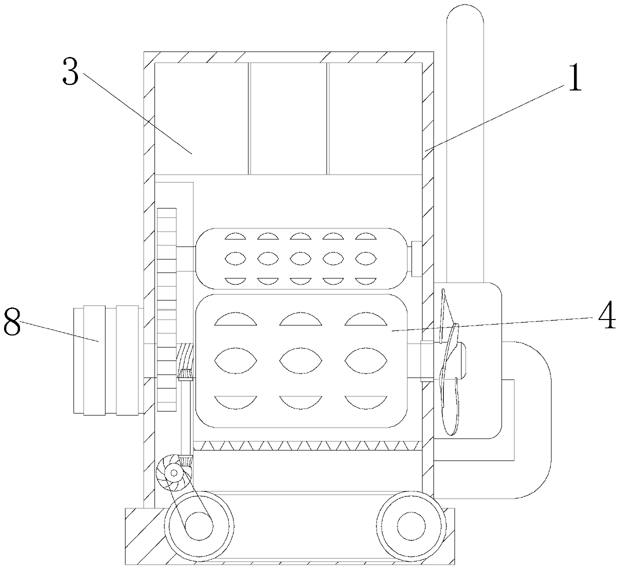 Crushing equipment for feed manufacturing and processing