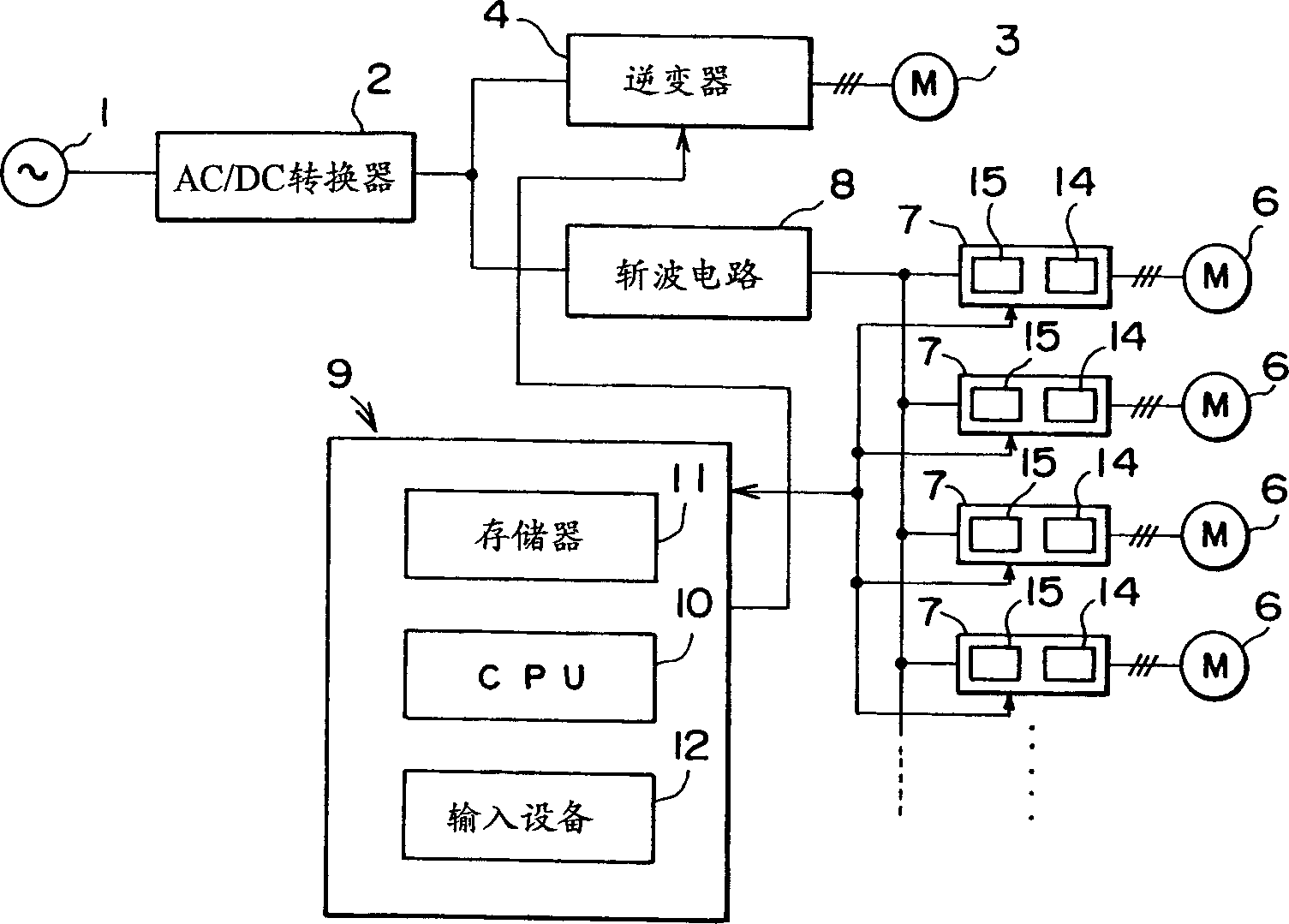 Method of controlling single spindle driving motor of spinning machine