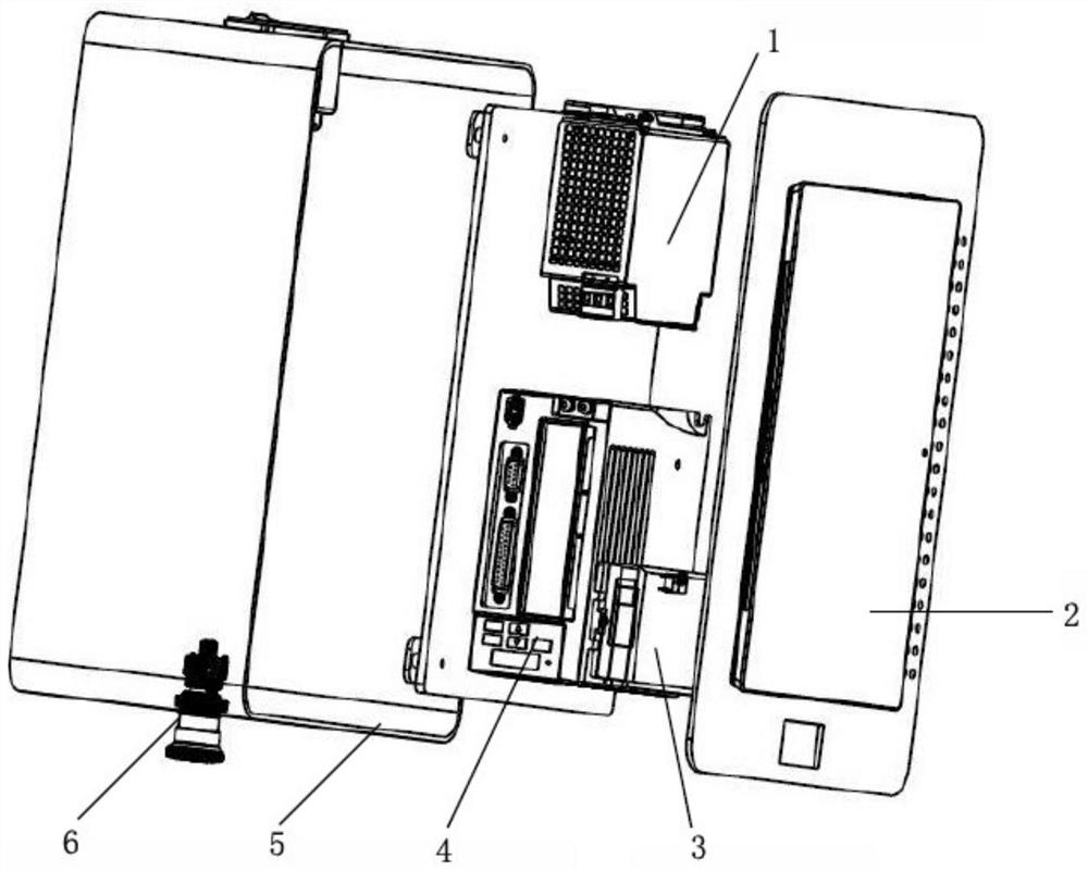 Motion control and diagnosis system for nuclear power in-service inspection automation device