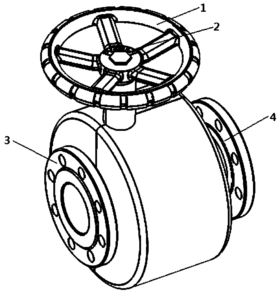 Flow limiting valve with adjustable section