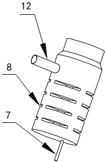 Glass continuous melting furnace and melting method