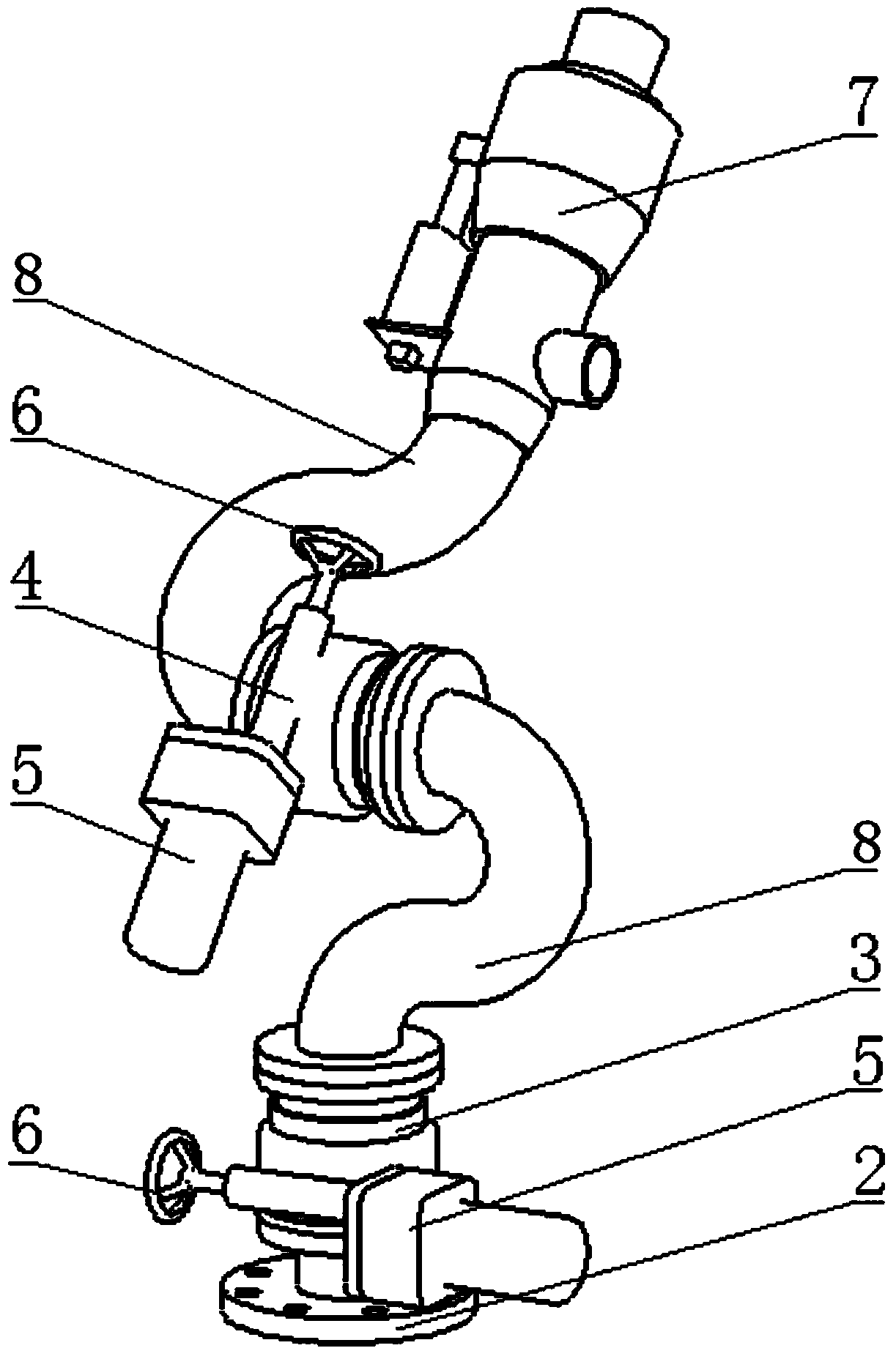 Multi-functional fire-fighting monitor and application thereof