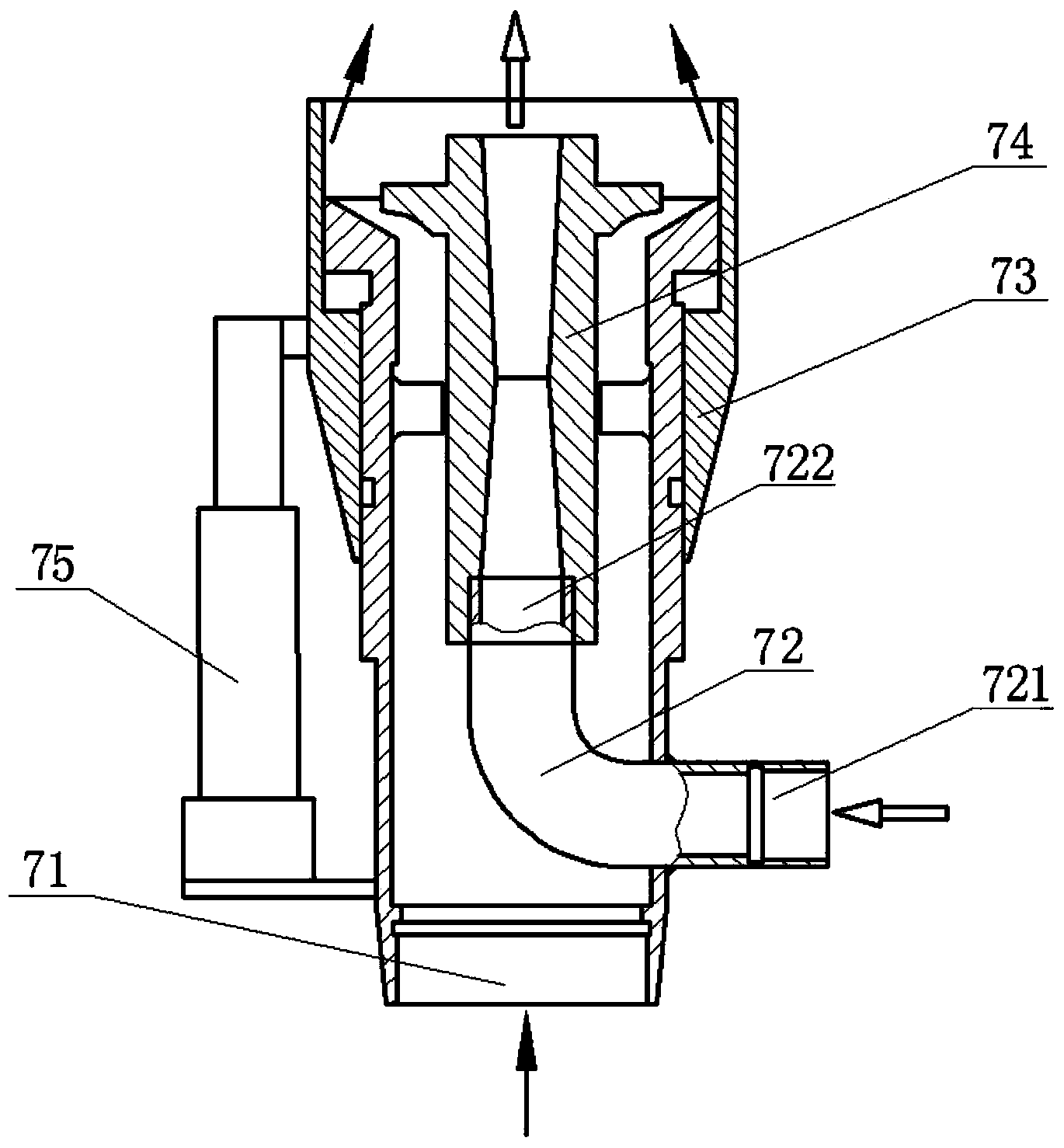 Multi-functional fire-fighting monitor and application thereof