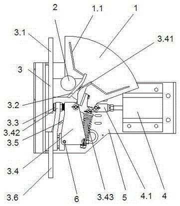 A load isolating switch