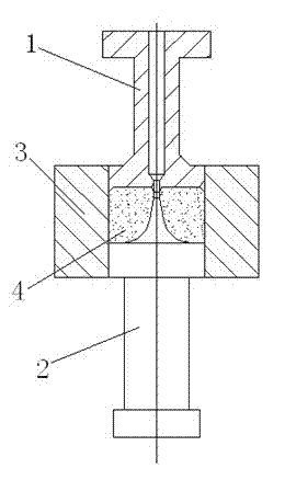 Manufacture method for micropore wiredrawing die and manufacture mould