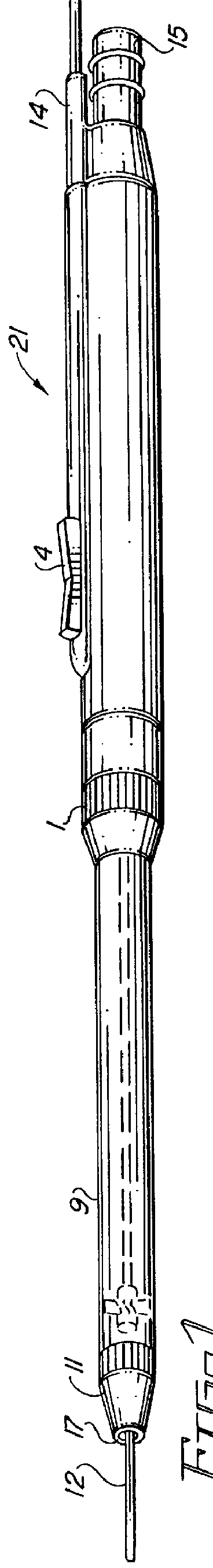 Electro-surgical unit-argon beam coagulator pencil apparatus and method for operating same