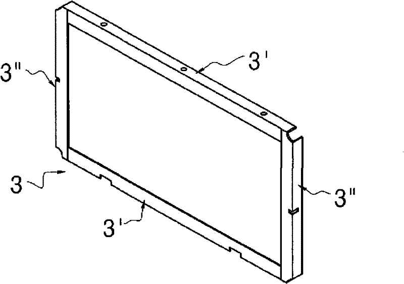 Reinforcement frame for a display panel using extruded aluminum alloy and apparatus and method for manufacturing the same