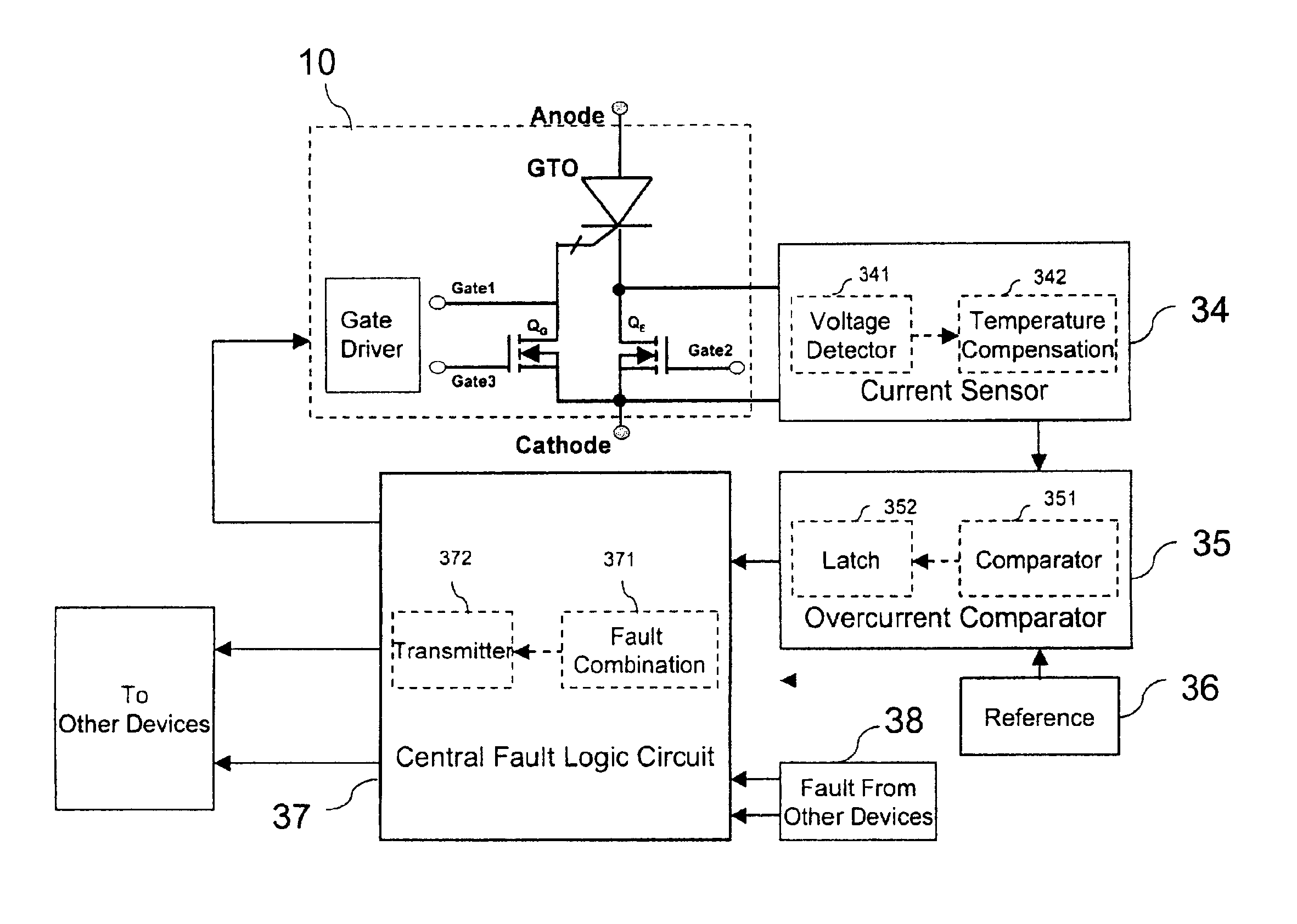 Solid-state DC circuit breaker