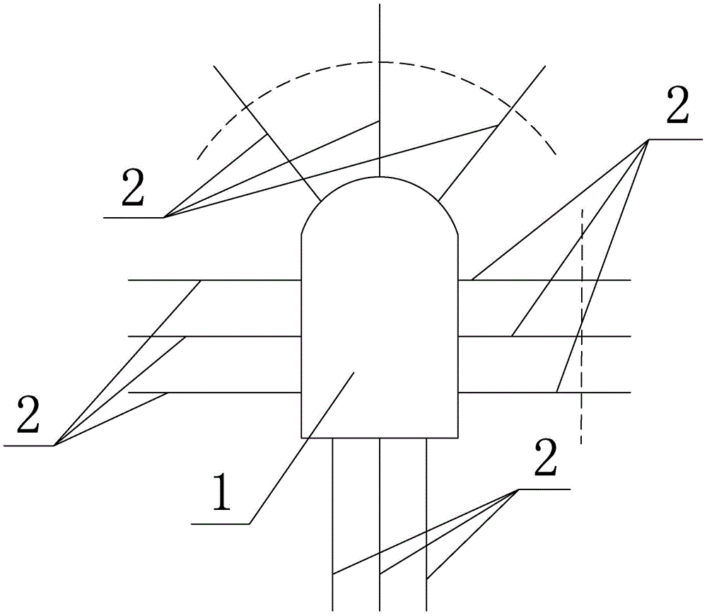 Judgment method of anisotropic relative relaxation of surrounding rocks in columnar jointed basalt chambers