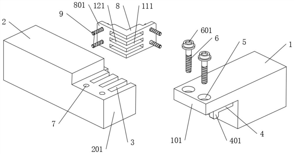 A steel structure building connection corner reinforcement structure