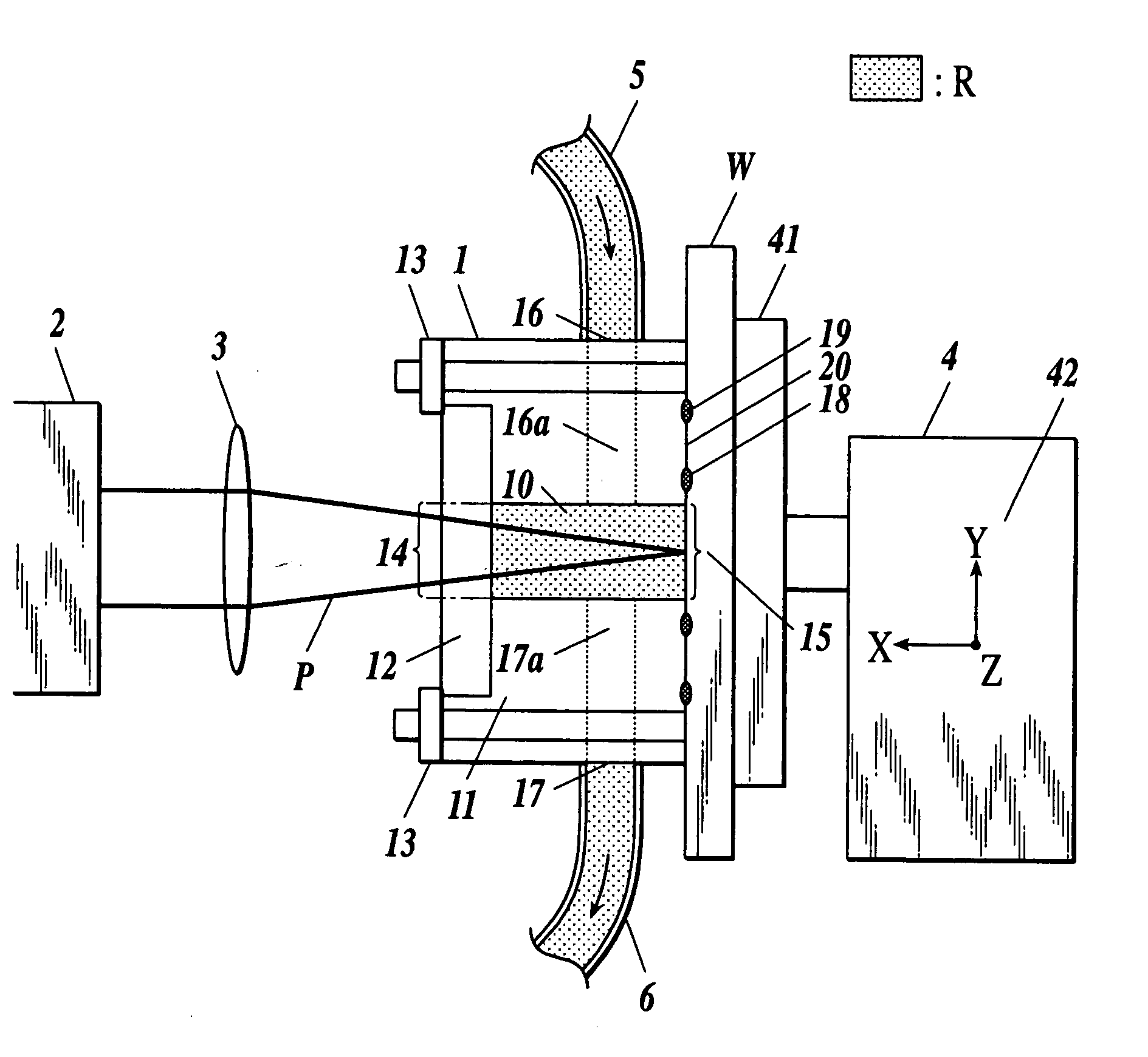 Laser peening apparatus