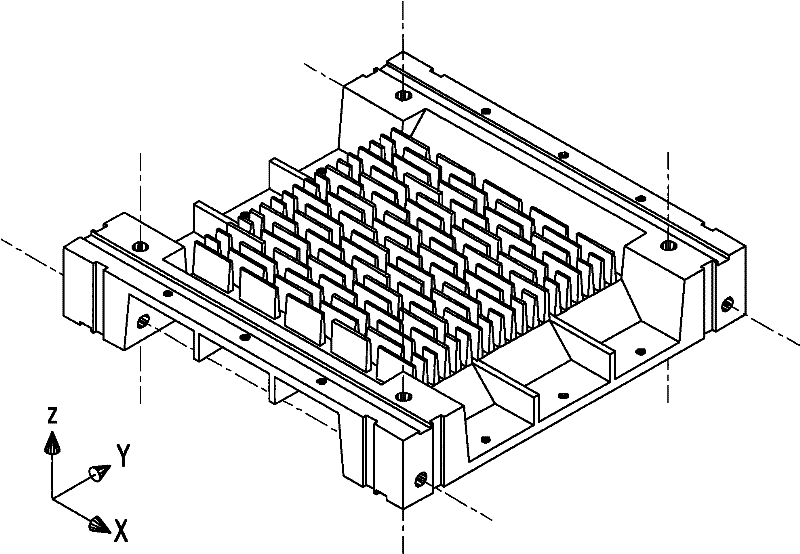 A cast iron plate type air preheater