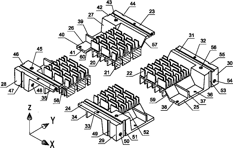 A cast iron plate type air preheater