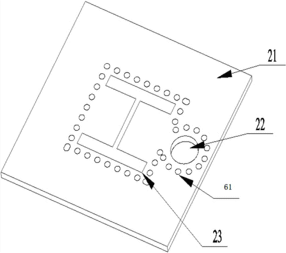 Circularly-polarized microstrip antenna