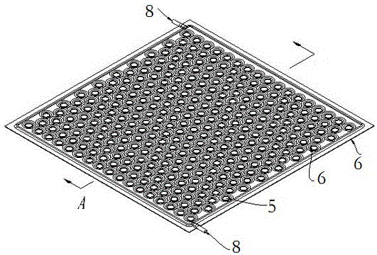 Heat exchanger with net type lung-shaped heat exchange plates