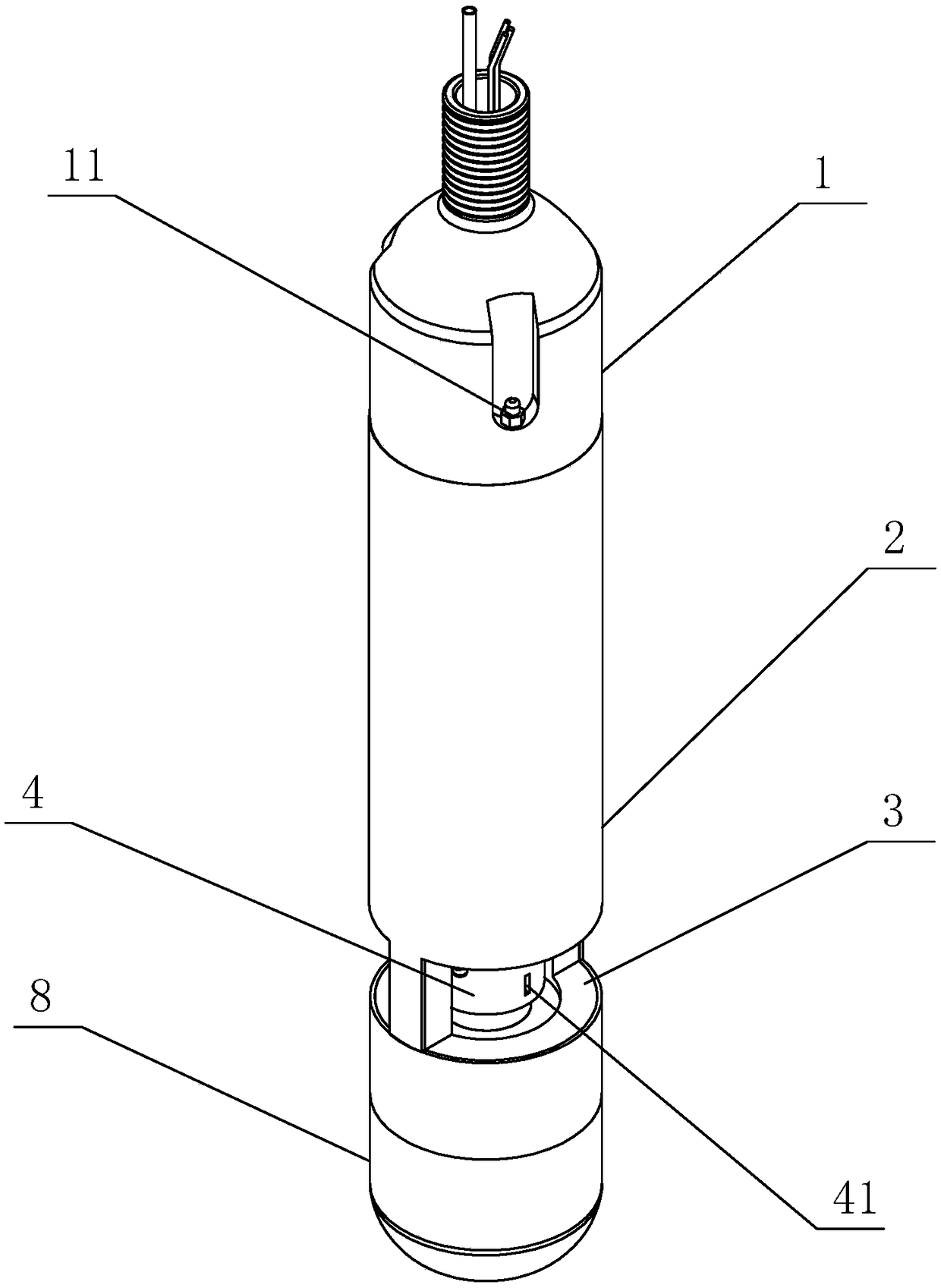 Ash cleaner for dust-removal filter bag