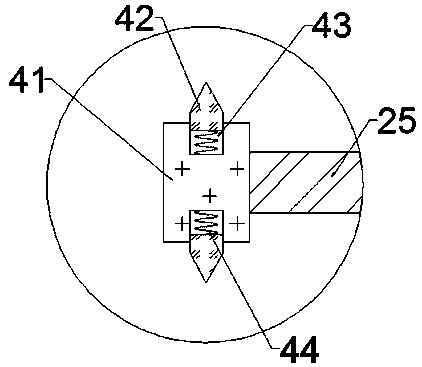 Lifting type lawn lamp