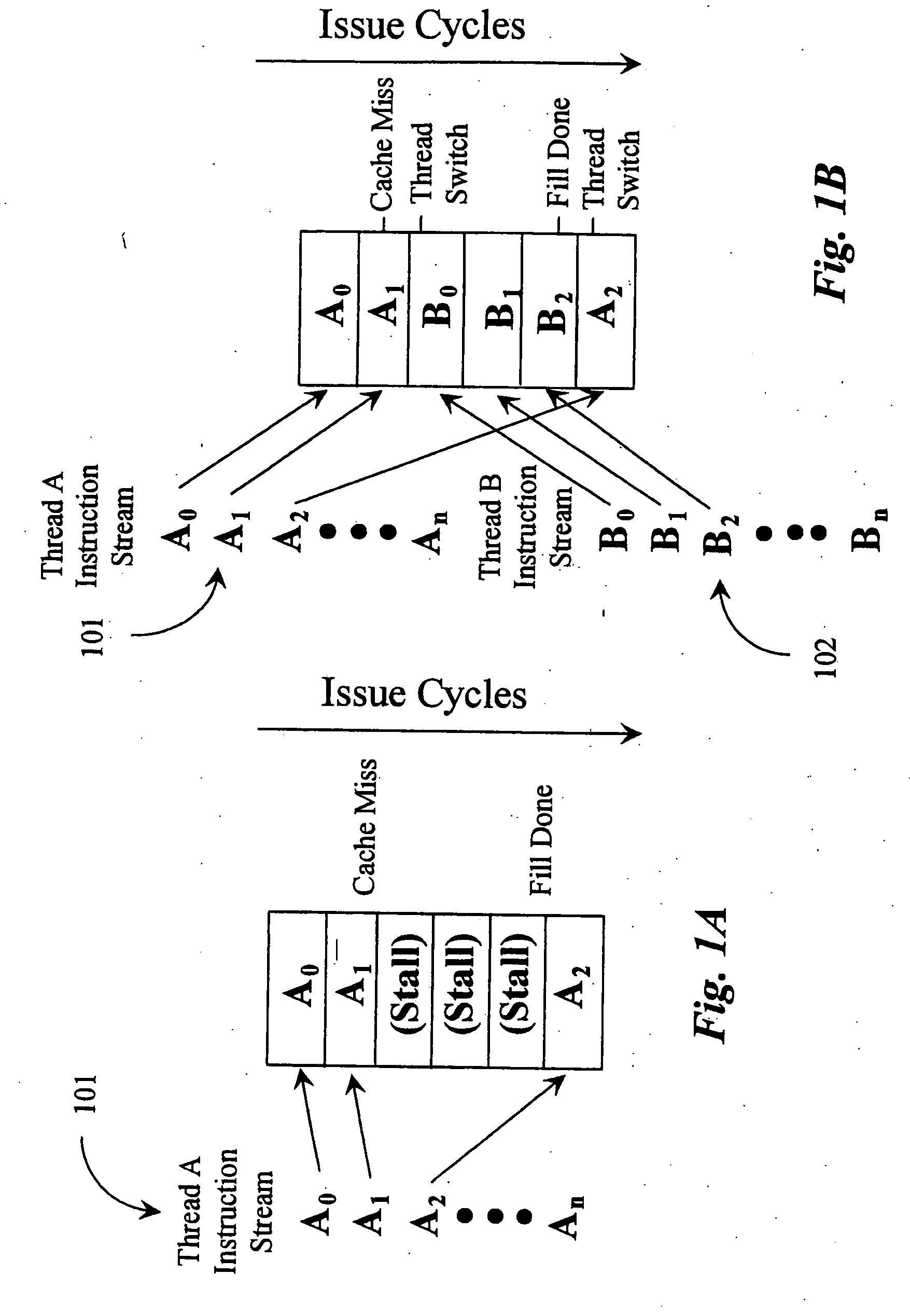 Integrated mechanism for suspension and deallocation of computational threads of execution in a processor