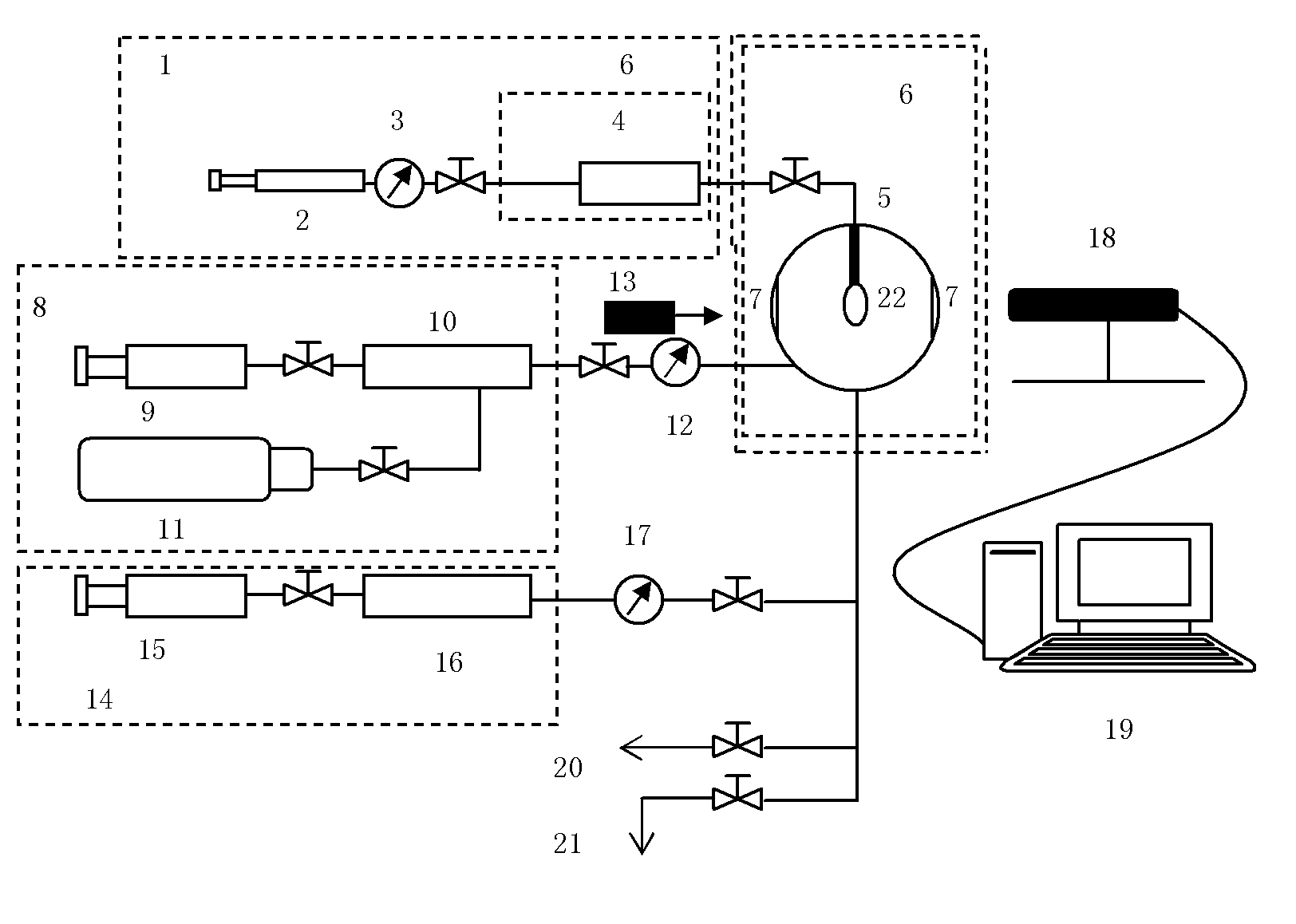 Device and method for determining change law of oil-water interfacial tension in CO2 oil displacement process