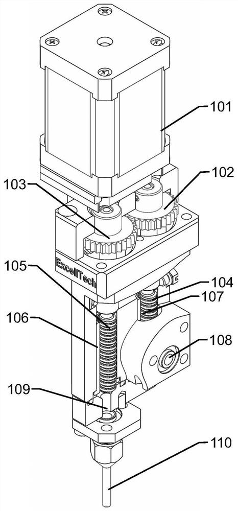 Metering pump module and gluing system