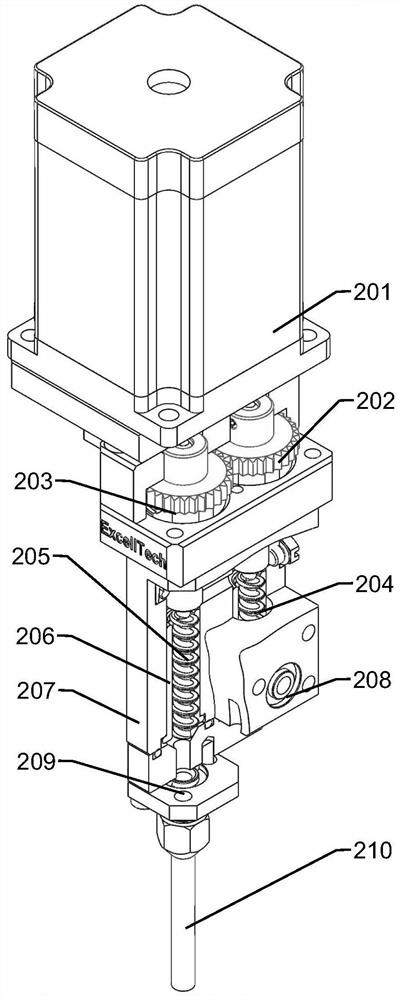 Metering pump module and gluing system