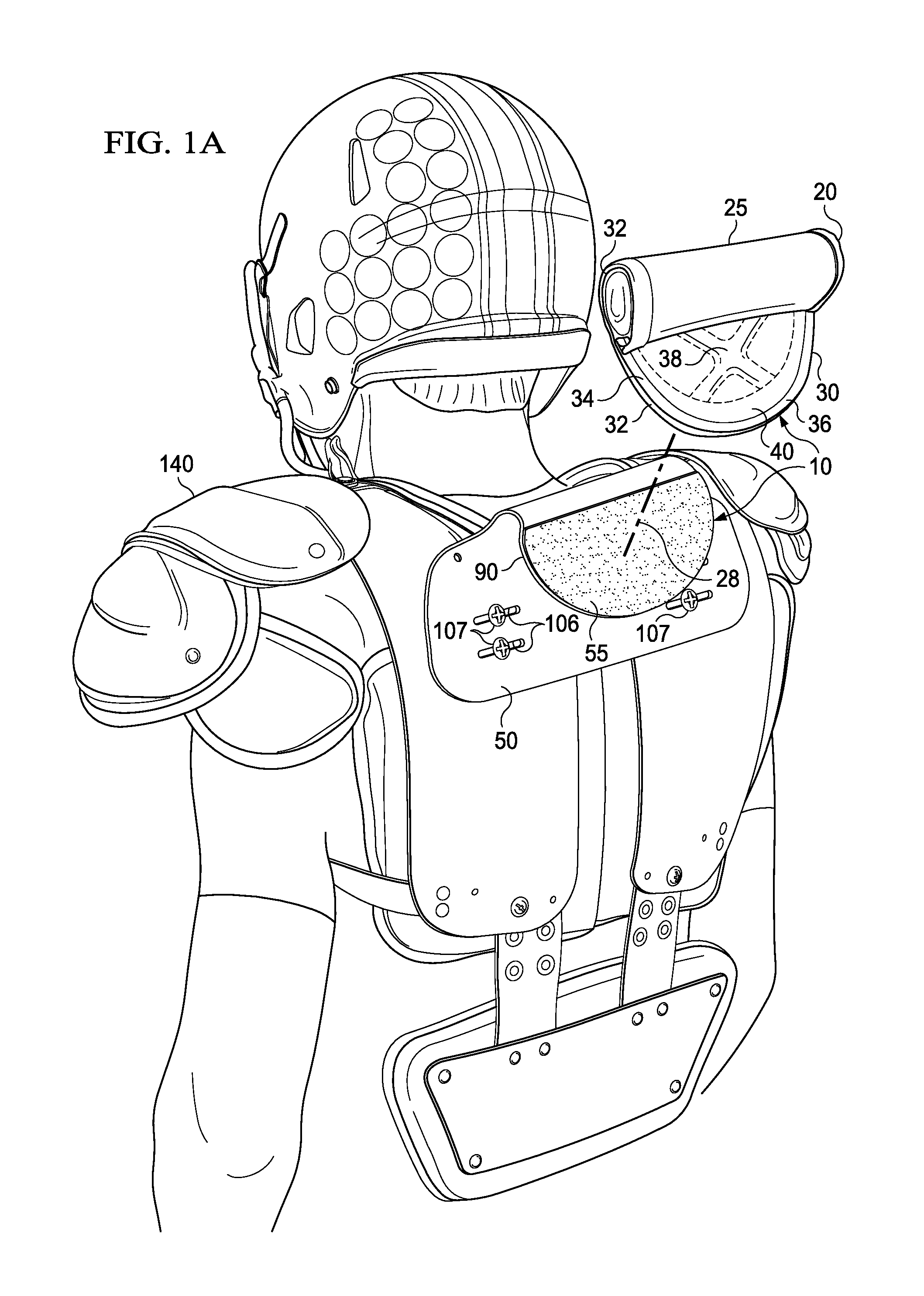 Anti-horse collar tackle safety device