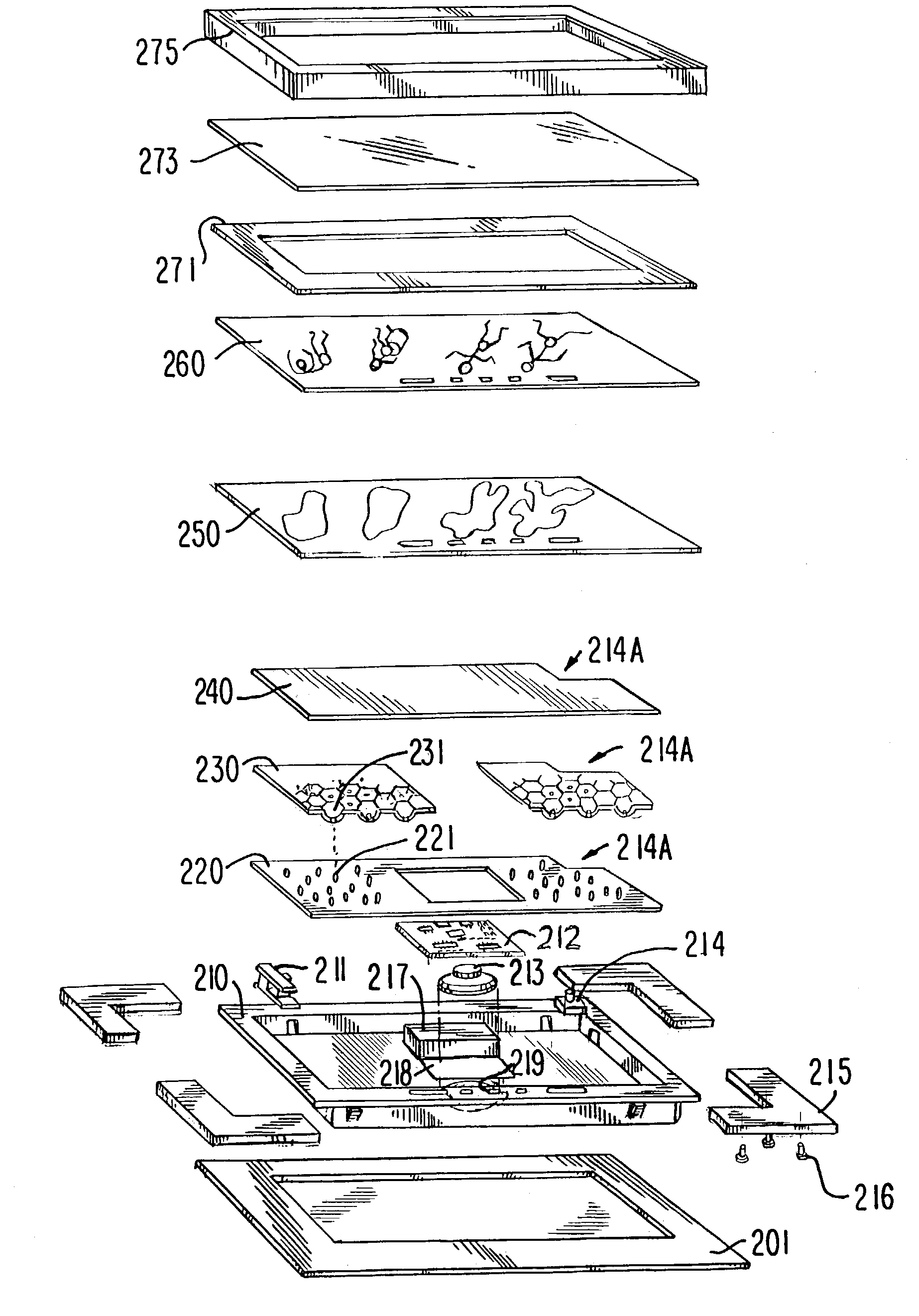 Audio-visual display device for pictorial artwork