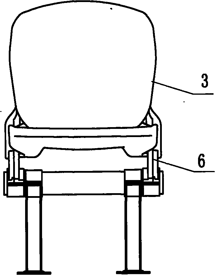 Gymnasium chair seat and back and fabrication technology thereof