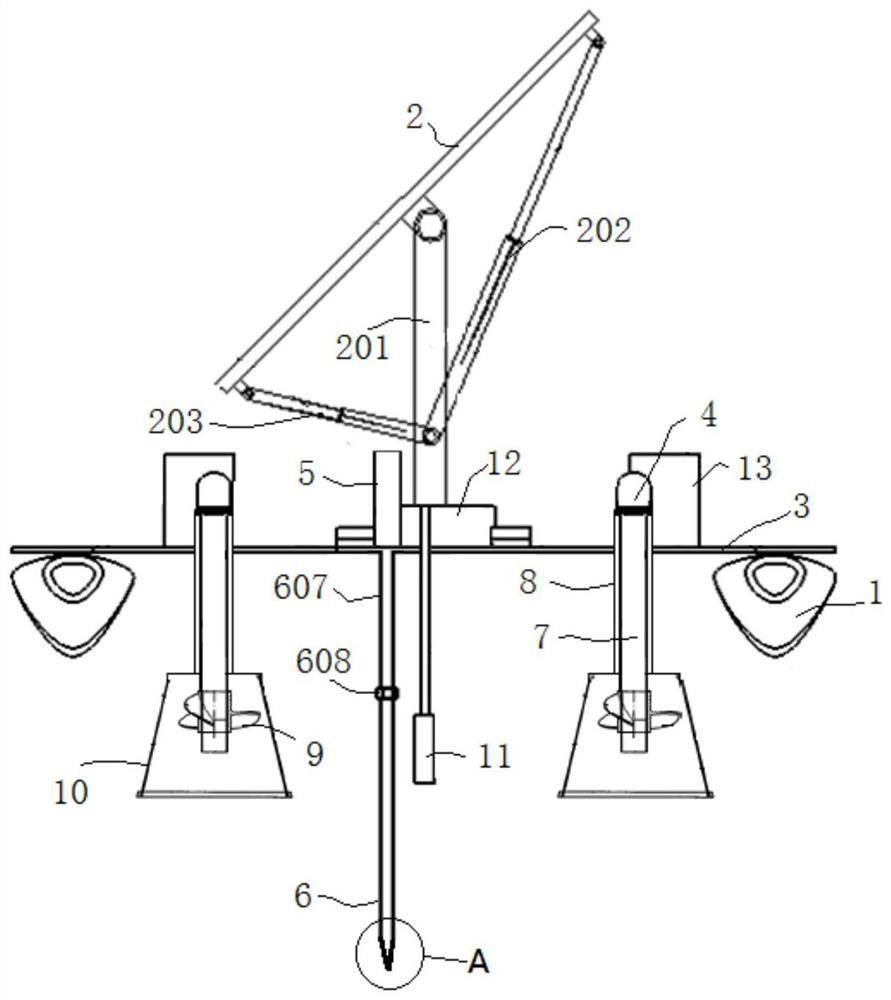 A kind of mobile solar oxygen increasing system and oxygen increasing method