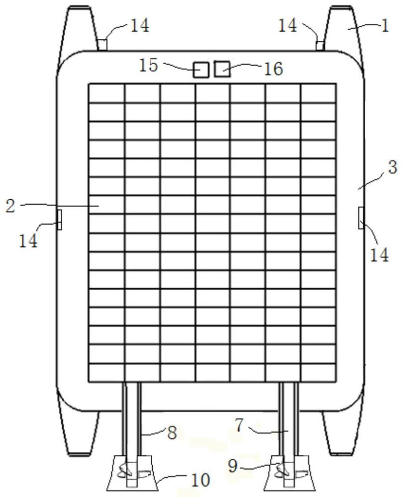 A kind of mobile solar oxygen increasing system and oxygen increasing method