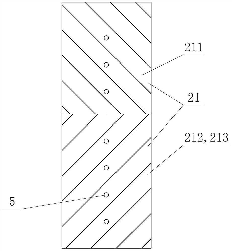 A measuring device and measuring method for interface heat transfer coefficient and material thermal conductivity