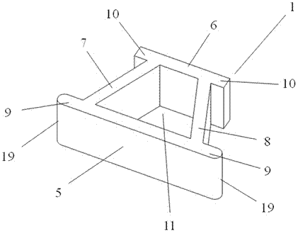 Slope-variable spatial crossing mutually-embedded ecological building block retaining wall system and construction method thereof