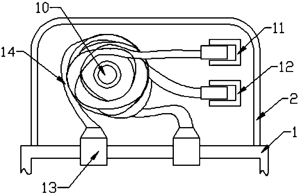 A special coil box for an ignition transformer