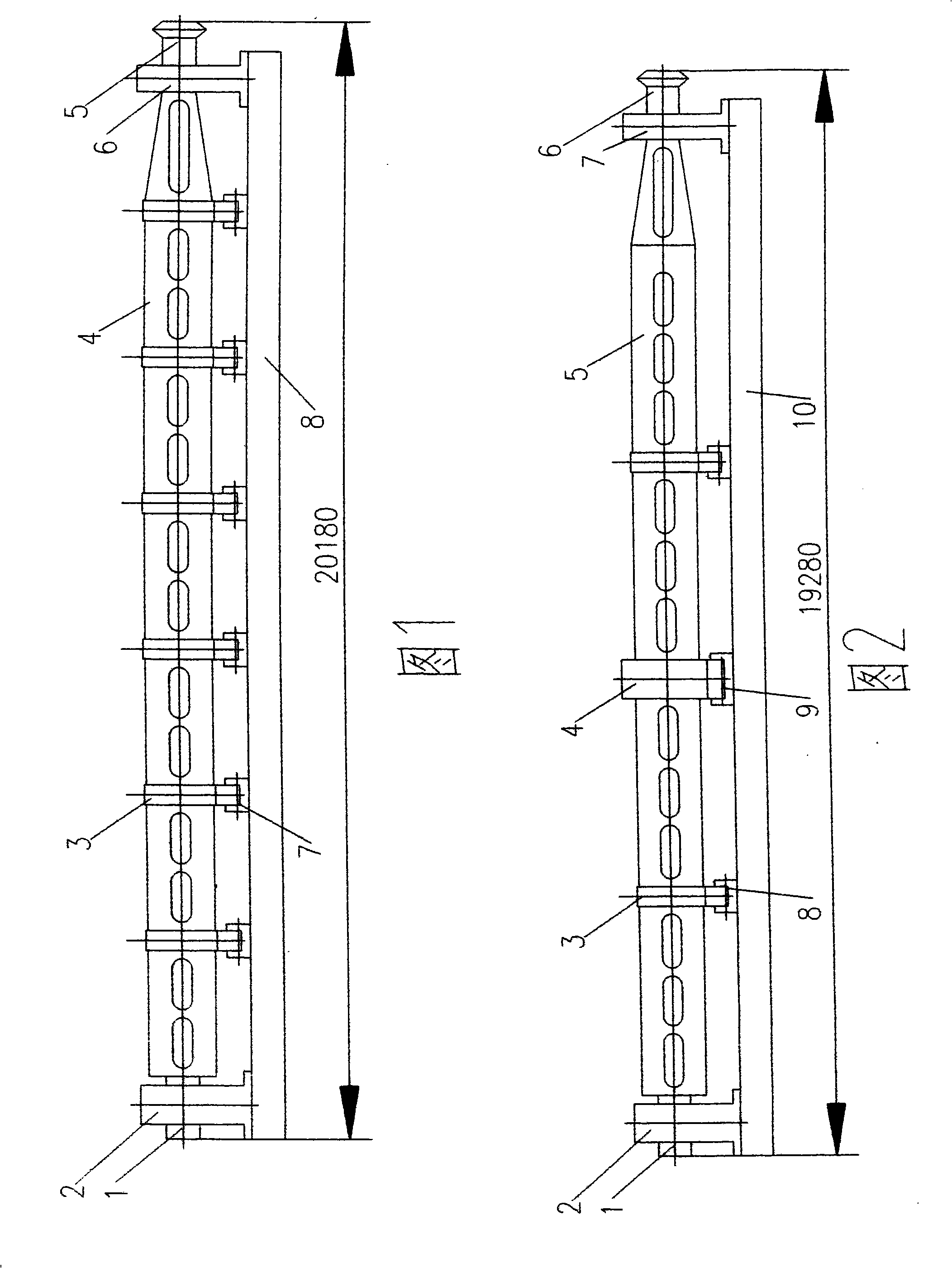 Flexible transmission tubular wire twisting machine