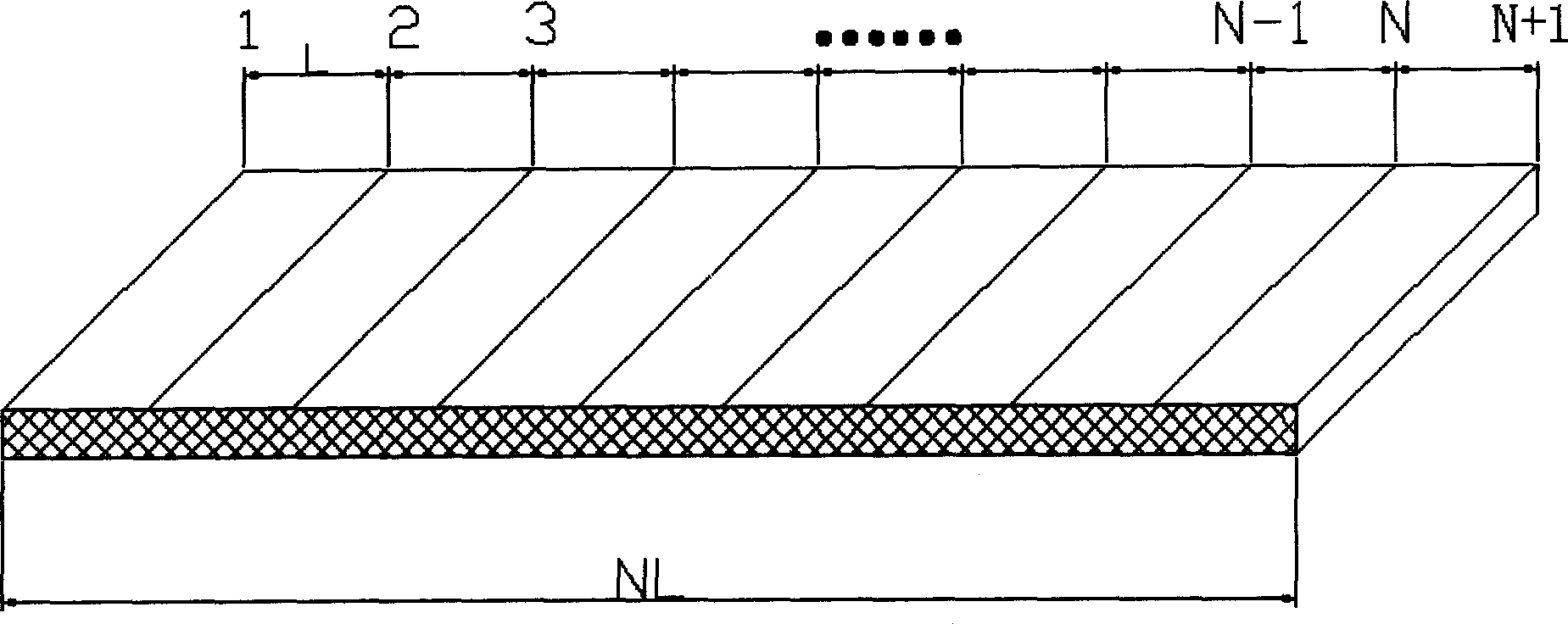 Method for measuring critical current homogenity of every portion for super conducting strip