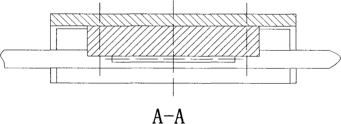 In-plane buckling composite mode thin type straight line ultrasound electric motor