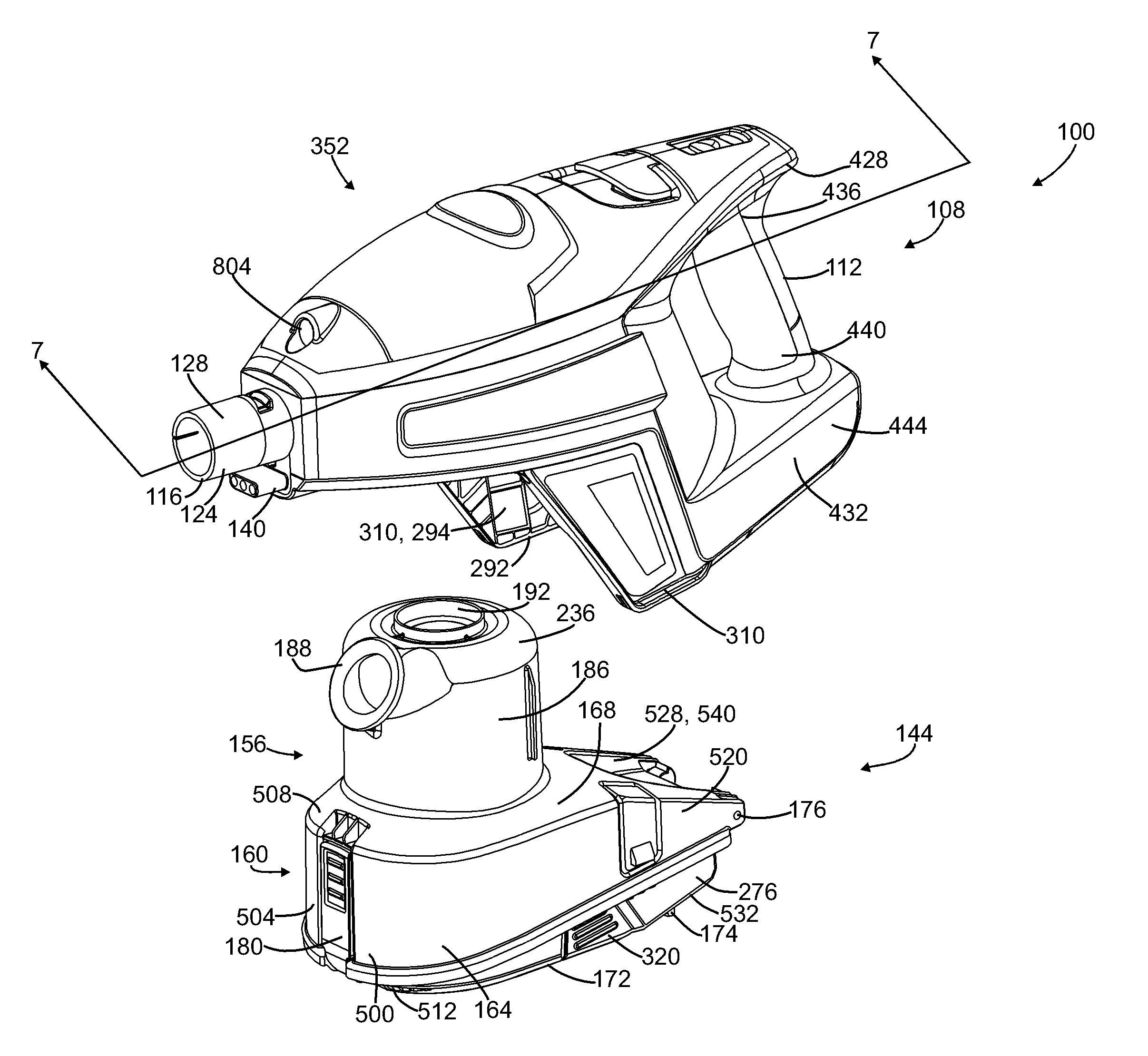 Portable surface cleaning apparatus