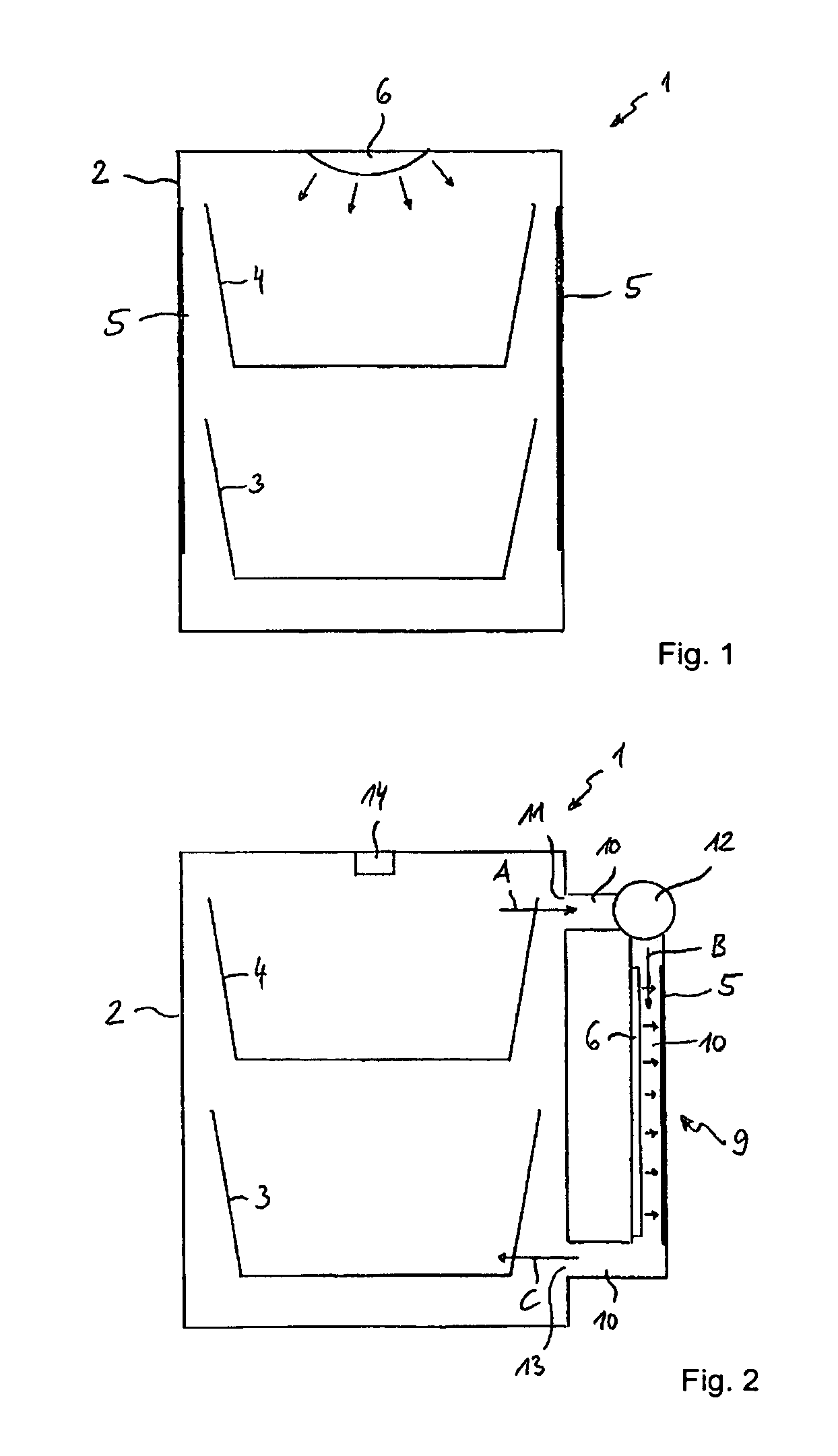 Method for eliminating odors in a dishwasher machine