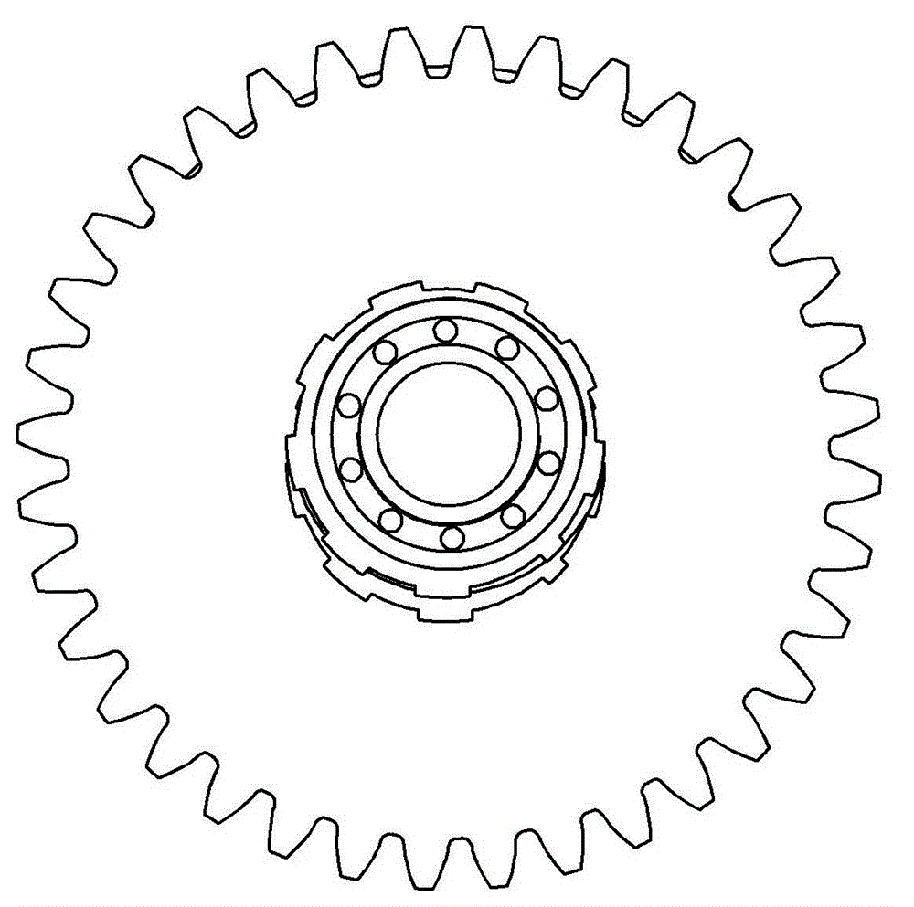 Power transmission device capable of reducing bicycle sliding resistance