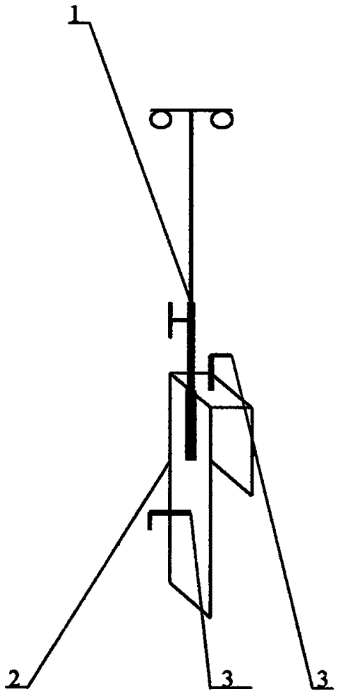 Bidirectional-position-fixation medical infusion frame