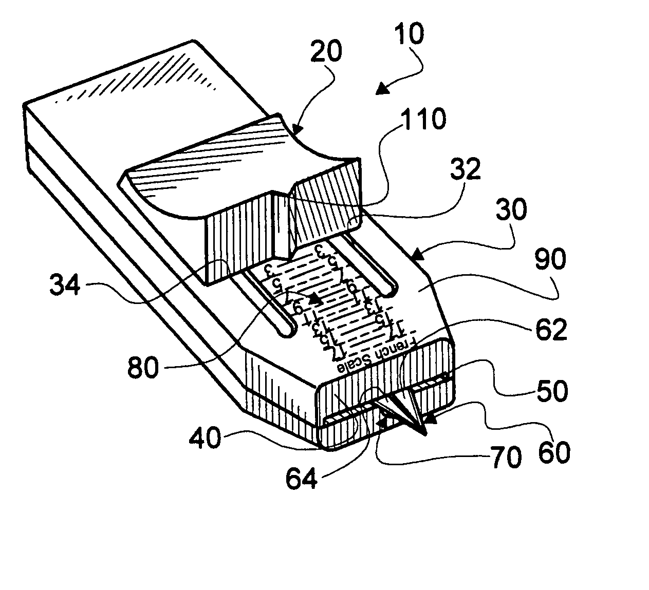 Guide-wire steered variable incision width safety scalpel