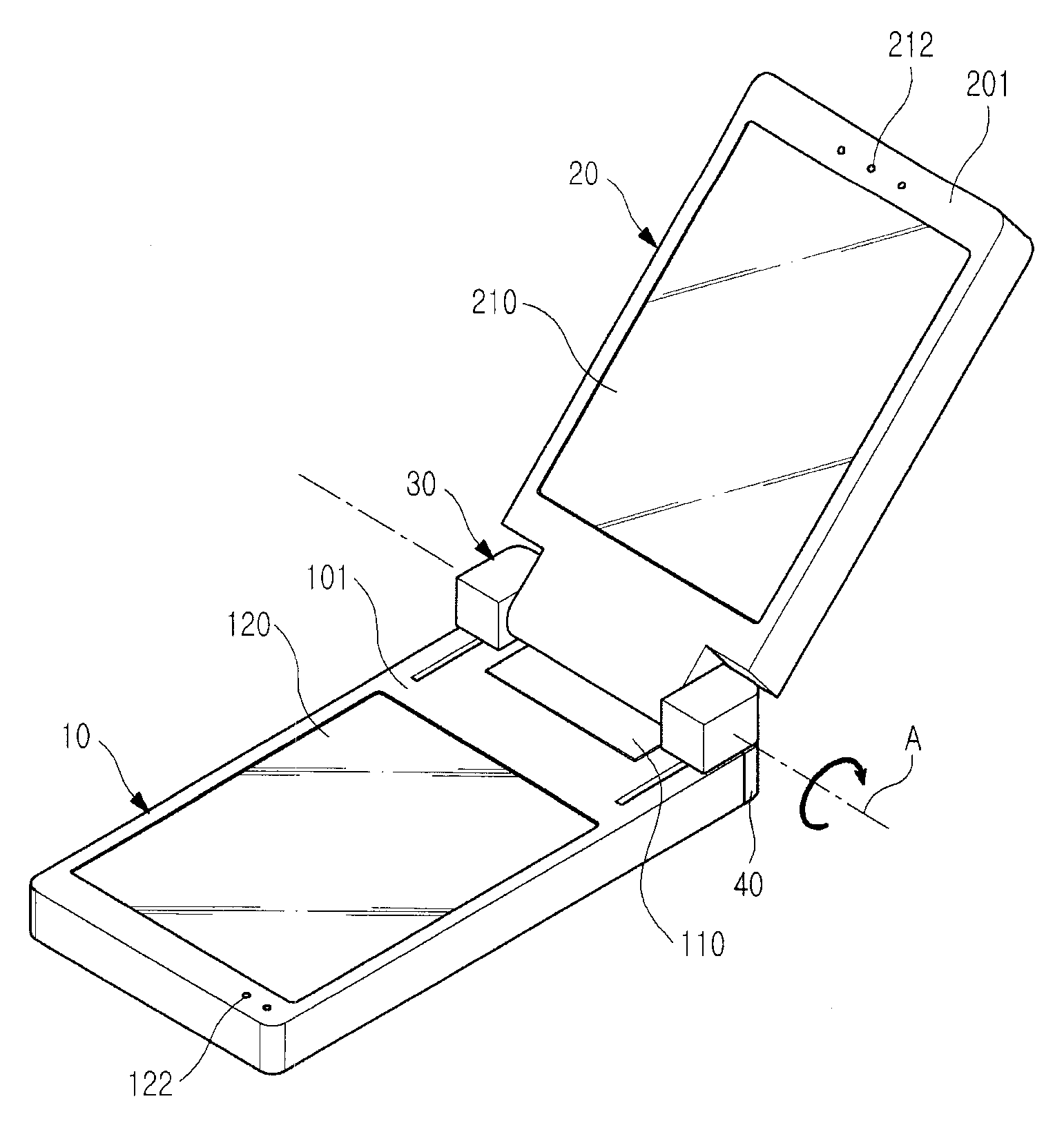 Portable terminal for multimedia