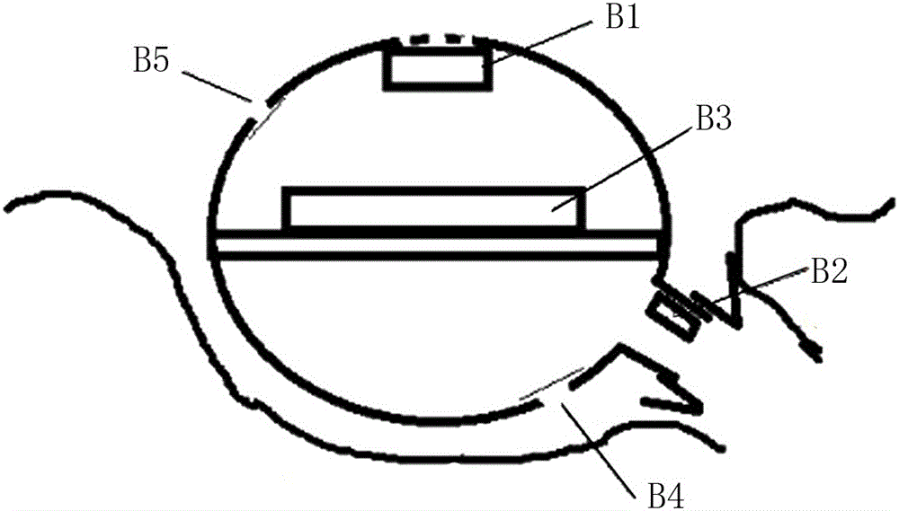 Active noise reduction in-ear type earphone