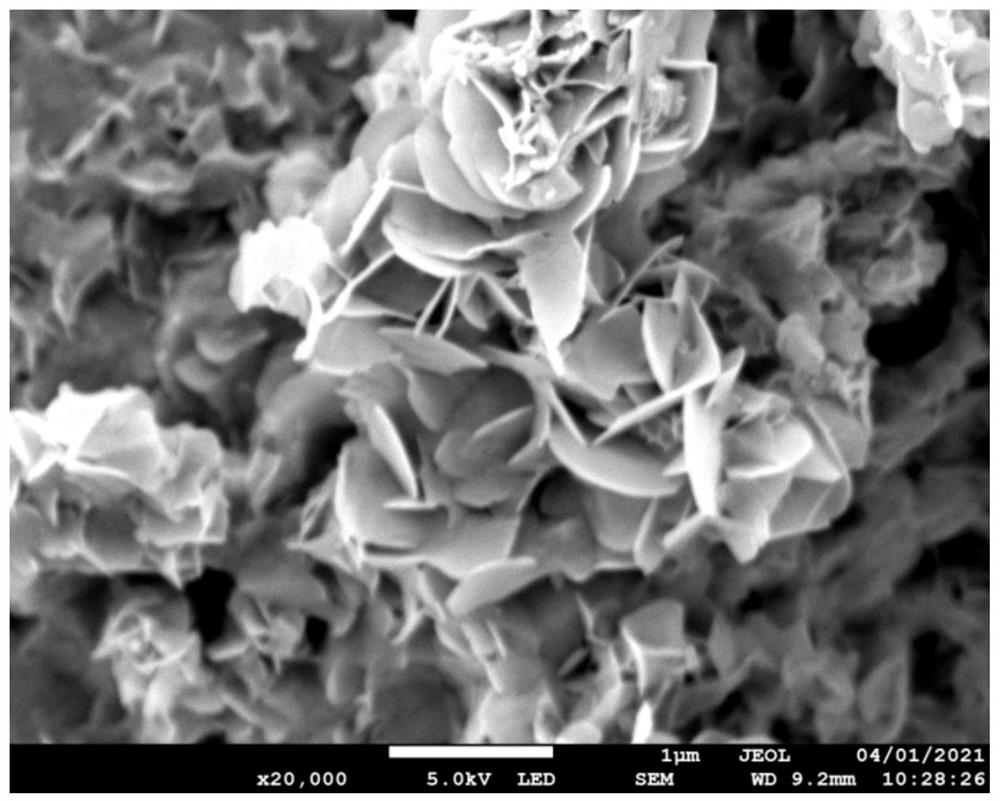 A kind of oxidation-reduction lead electrocatalytic material and preparation method thereof and application in electrocatalytic reduction of sulfur dioxide