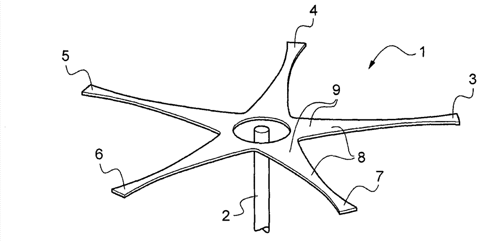 Planar flexible beam unit