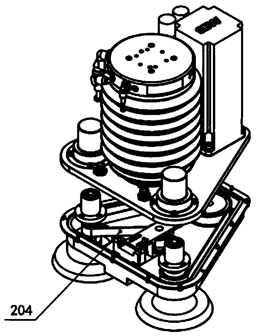 Dual grinding and polishing unit for robot end