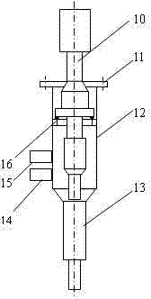 Counterflow passing type ultrasonic processing equipment