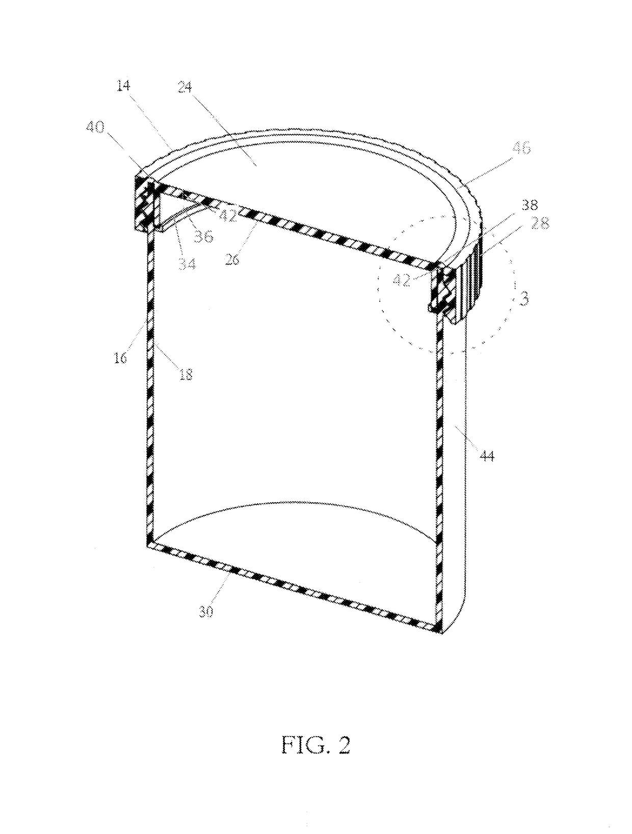 Leak proof, air tight plastic container device