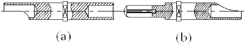 Quick separating high-current circular electrical connector